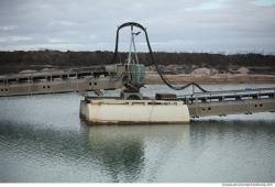 Photo Textures of  Gravel Mining Machine